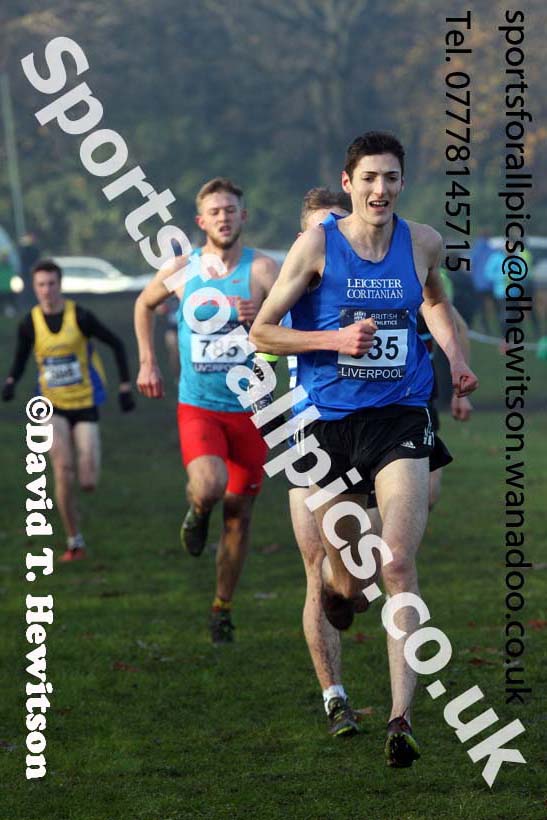 Junior men, European Cross Country Trials, Sefton Park, Liverpool. Photo: David T. Hewitson/Sports for All Pics